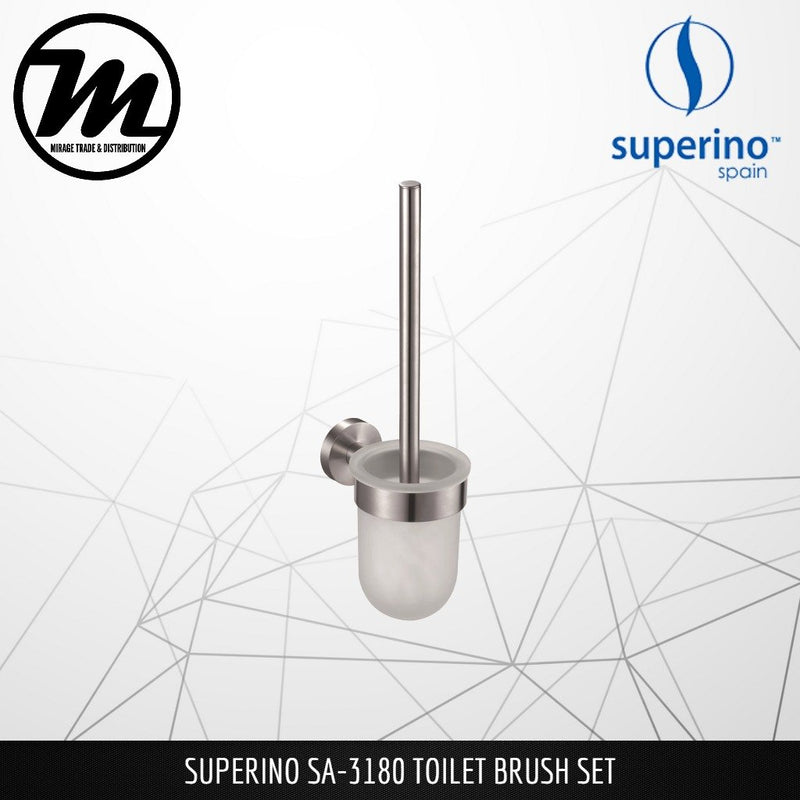 SUPERINO SA3180 Toilet Brush Set - Mirage Trade & Distribution