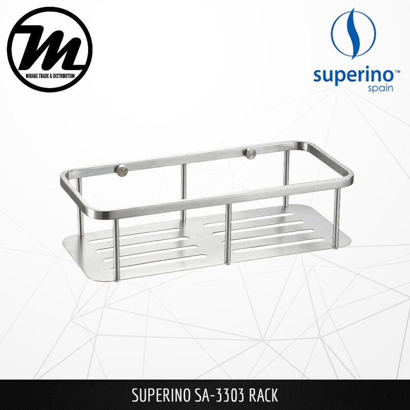 SUPERINO Rectangular Rack SA3303 [SUS304 Stainless Steel] - Mirage Trade & Distribution