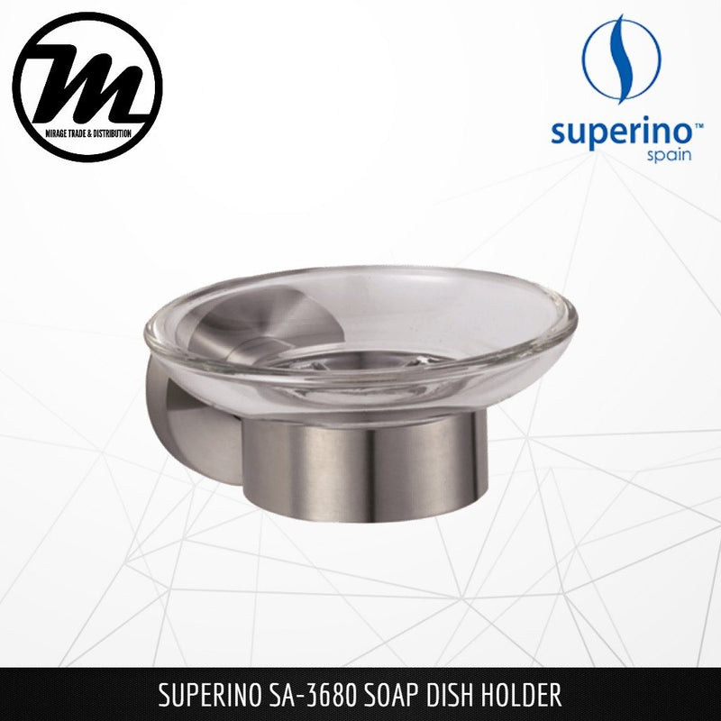SUPERINO Soap Dish Holder SA3680 - Mirage Trade & Distribution