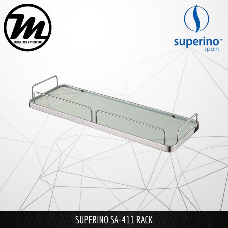 SUPERINO Glass Shelf SA-411 - Mirage Trade & Distribution