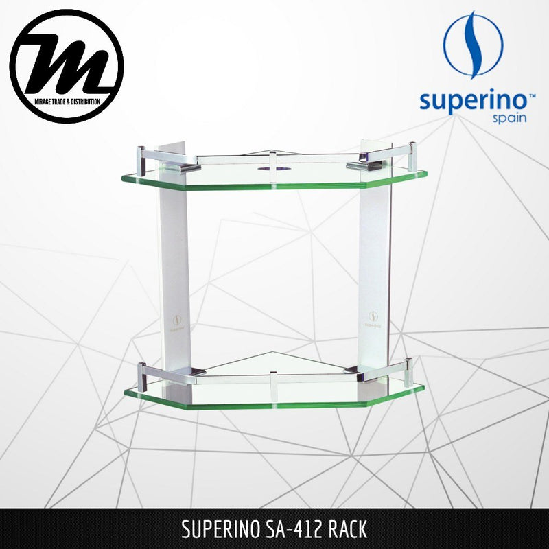 SUPERINO Glass Shelf SA-412 - Mirage Trade & Distribution