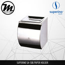SUPERINO SA-506 Stainless Steel Paper Holder With Lid - Mirage Trade & Distribution