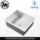 SUPERINO Stainless Steel SUS304 NANO GREY Kitchen Sink SAW5046-N - Mirage Trade & Distribution