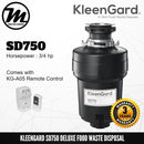 KLEENGARD Food Waste Disposer SD750 Deluxe with 3 Year Warranty - Mirage Trade & Distribution