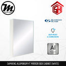SAM HENG Mirror Cabinet SMC - Black, White & Silver - Mirage Trade & Distribution