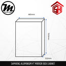 SAM HENG Mirror Cabinet SMC - Black, White & Silver - Mirage Trade & Distribution