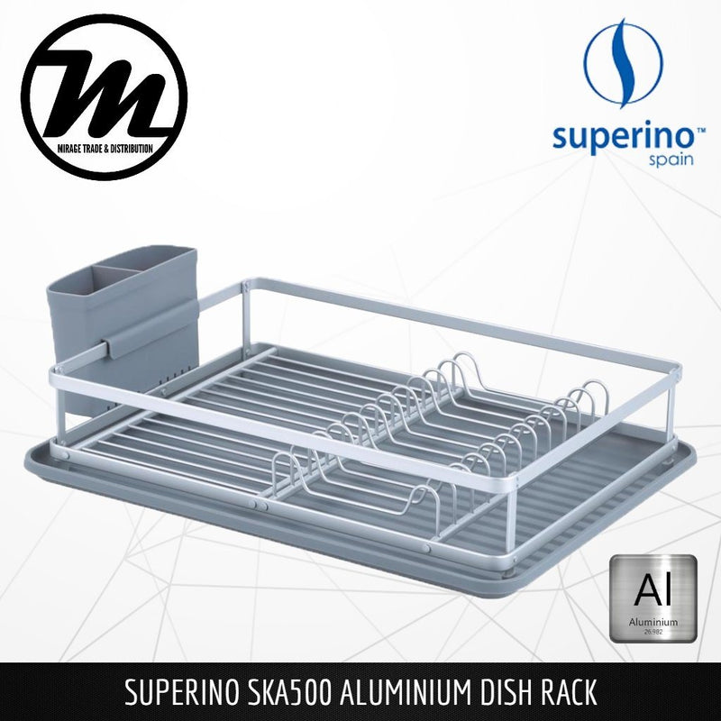 SUPERINO Aluminium Dish Rack SKA500 - Mirage Trade & Distribution