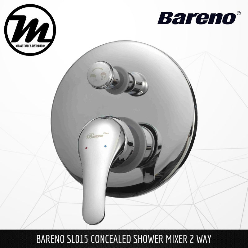 BARENO PLUS Concealed Shower Mixer SL015 - Mirage Trade & Distribution