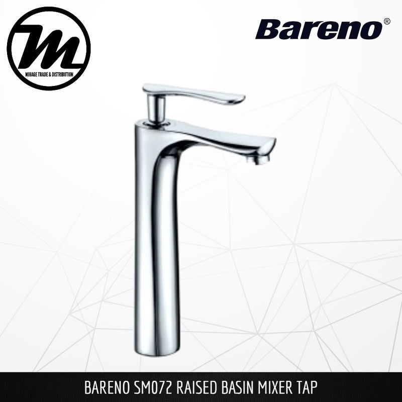 BARENO PLUS Raised Basin Mixer SM-072 - Mirage Trade & Distribution