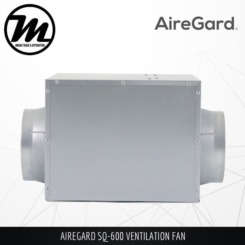 AIREGARD Ventilation Fan SQ-600 (Super Quiet Series) - Mirage Trade & Distribution