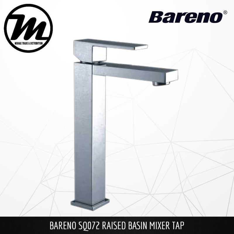 BARENO PLUS Raised Basin Mixer SQ072 - Mirage Trade & Distribution