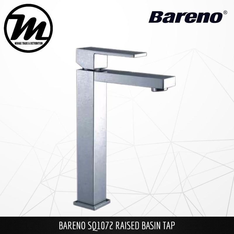 BARENO PLUS Raised Basin Tap SQ1072 - Mirage Trade & Distribution