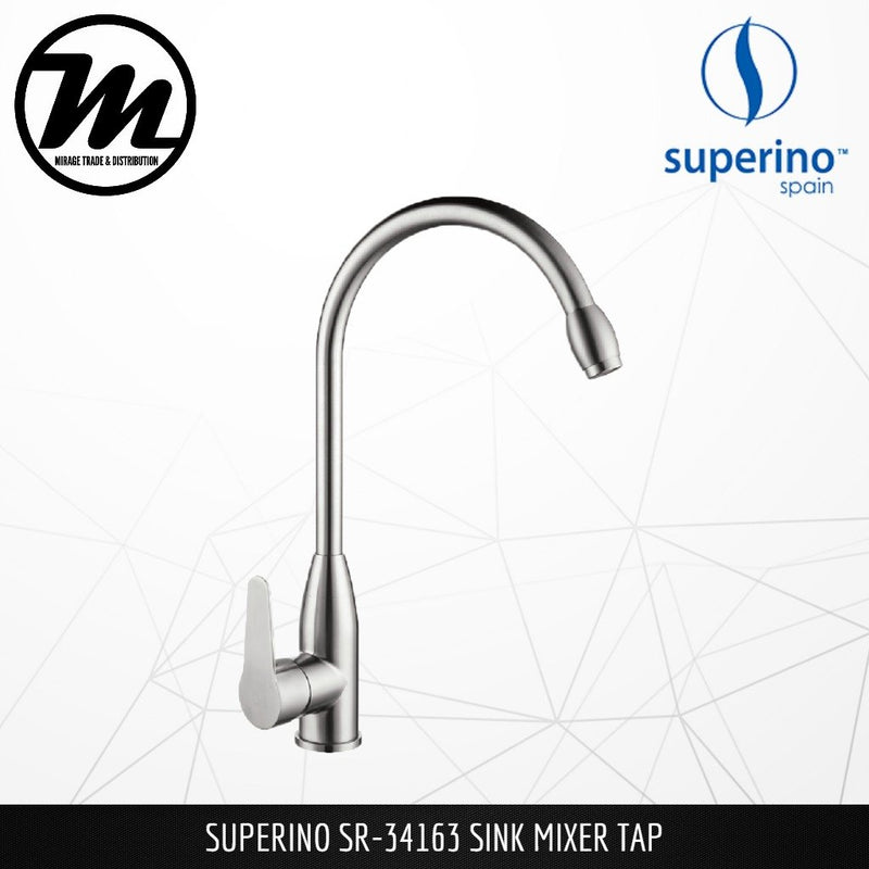 SUPERINO Pillar Mixer Sink Tap SR34163 - Mirage Trade & Distribution