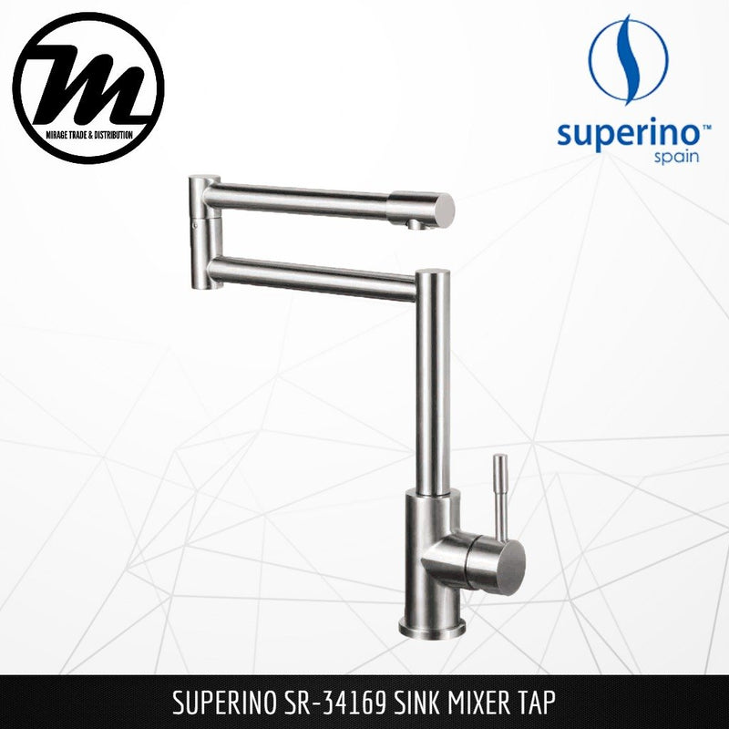 SUPERINO Pillar Sink Tap SR34169 - Mirage Trade & Distribution