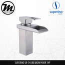 SUPERINO Pillar Basin Mixer Tap SR34186 - Mirage Trade & Distribution