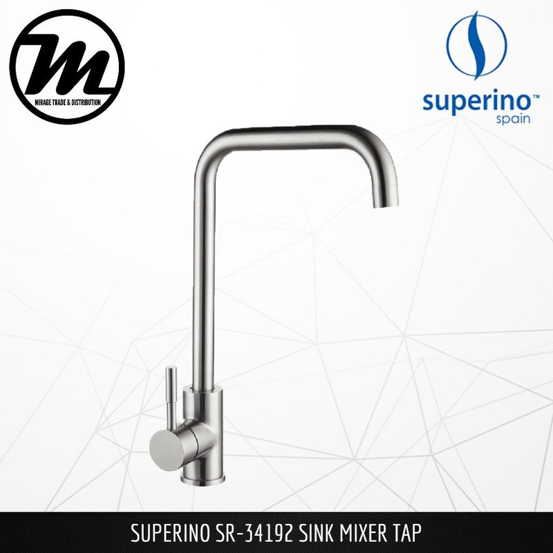 SUPERINO Pillar Mixer Sink Tap SR34192 - Mirage Trade & Distribution