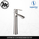 SUPERINO Raised Basin Cold Tap SR37144 - Mirage Trade & Distribution