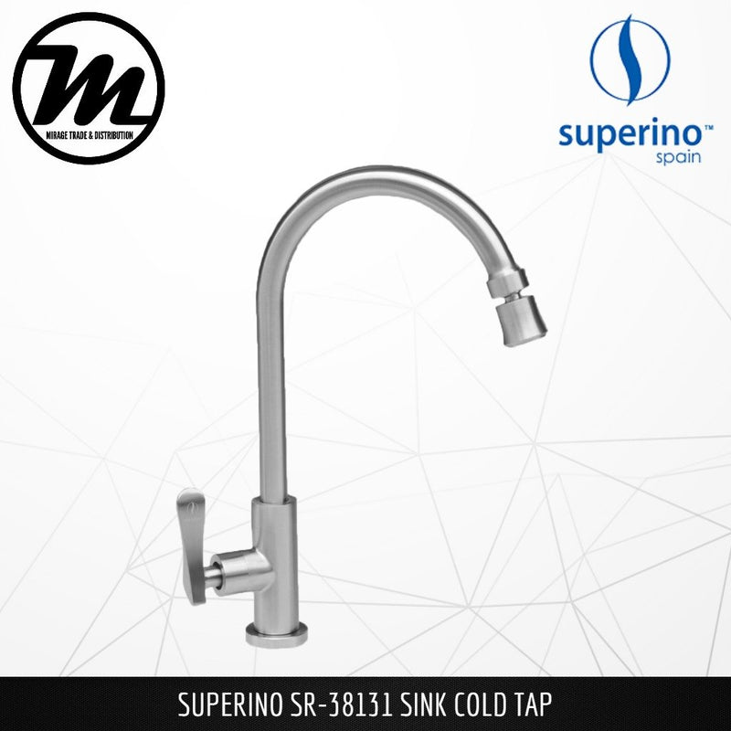 SUPERINO Pillar Sink Tap SR38131 - Mirage Trade & Distribution