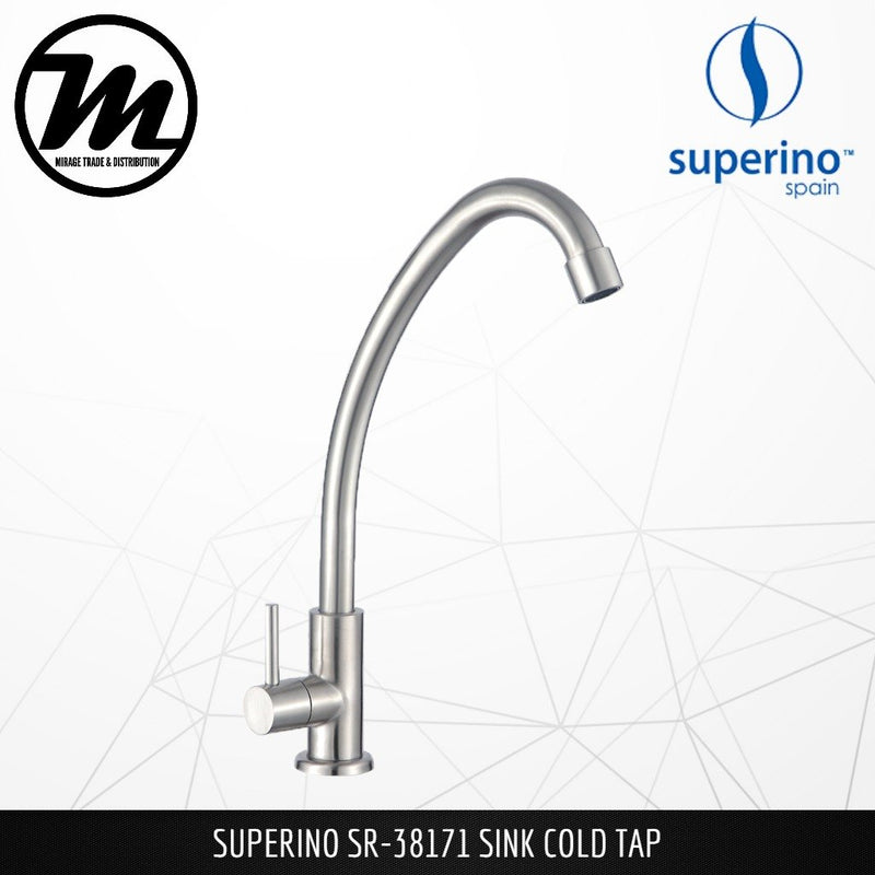 SUPERINO Pillar Sink Tap SR38171 - Mirage Trade & Distribution