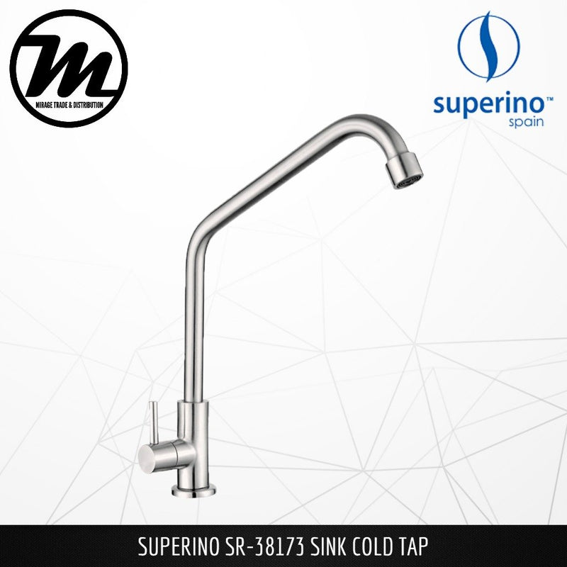 SUPERINO Pillar Sink Tap SR38173 - Mirage Trade & Distribution