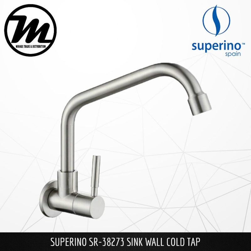 SUPERINO Kitchen Wall Sink Tap SR38273 - Mirage Trade & Distribution