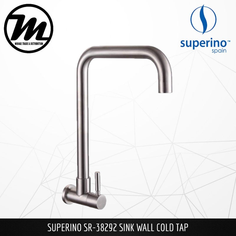 SUPERINO Kitchen Wall Sink Tap SR38292 - Mirage Trade & Distribution