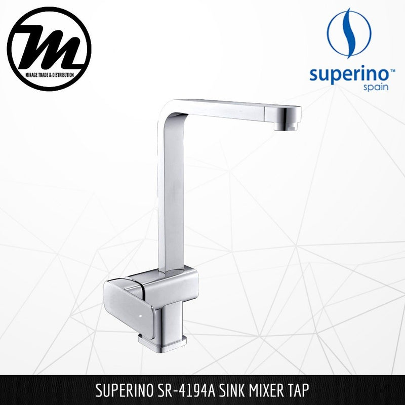 SUPERINO Pillar Mixer Sink Tap SR4194A - Mirage Trade & Distribution