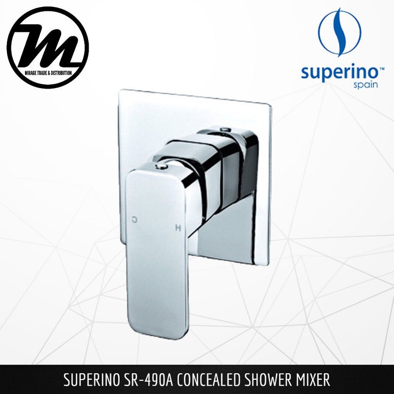 SUPERINO Concealed Shower Mixer SR490A - Mirage Trade & Distribution