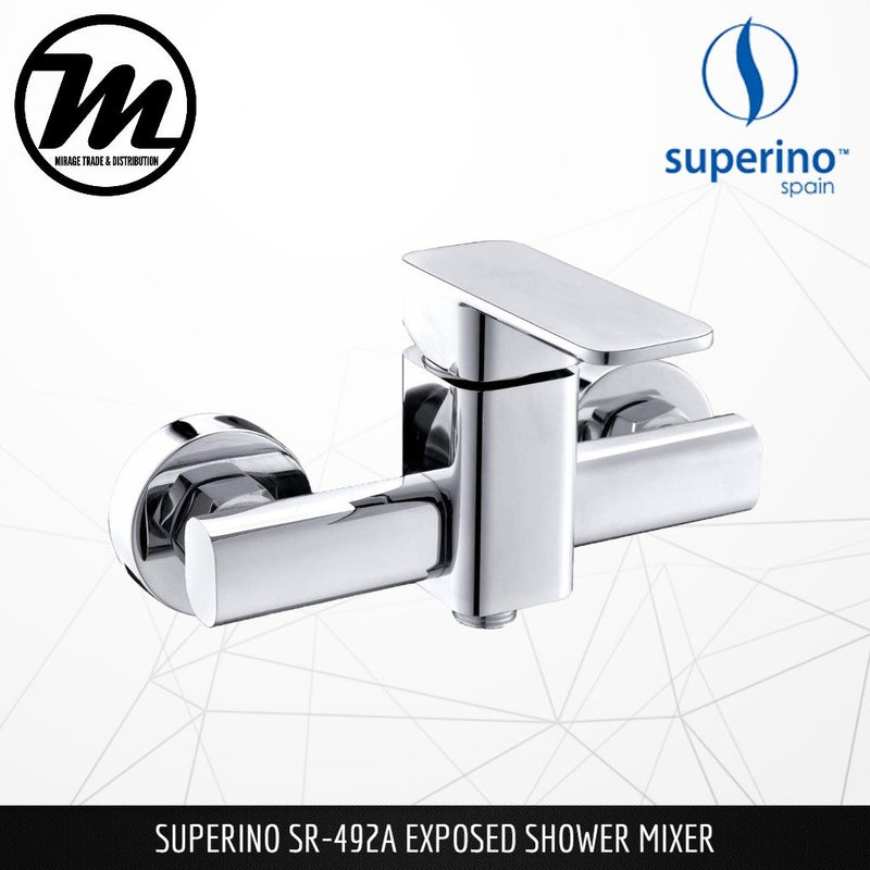 SUPERINO Exposed Shower Mixer SR492A - Mirage Trade & Distribution