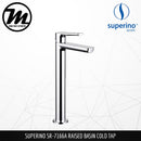 SUPERINO Raised Pillar Basin Cold Tap SR7166A - Mirage Trade & Distribution