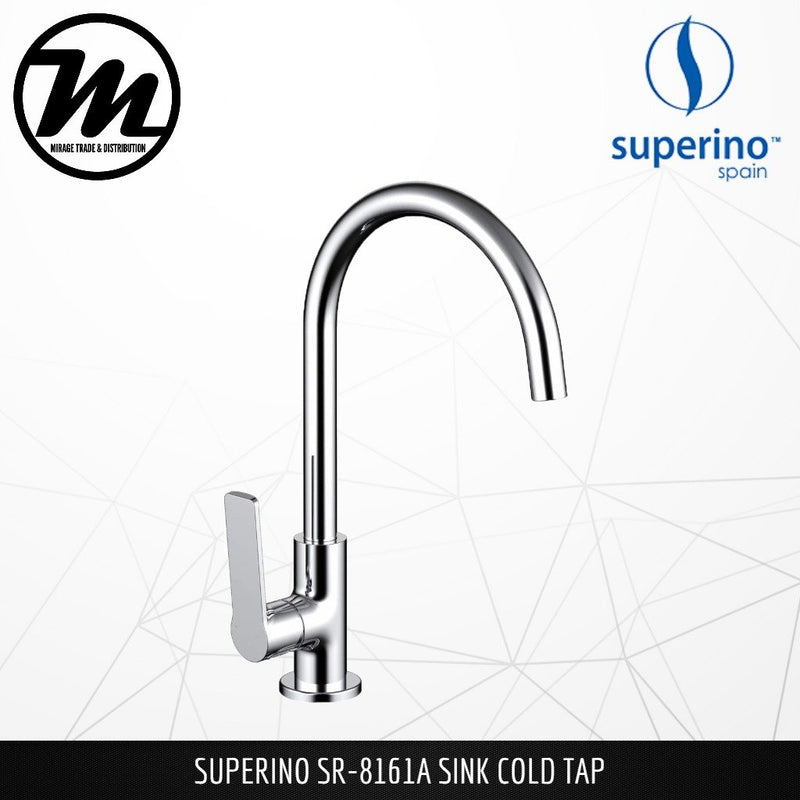 SUPERINO Kitchen Pillar Sink Tap SR-8161A - Mirage Trade & Distribution