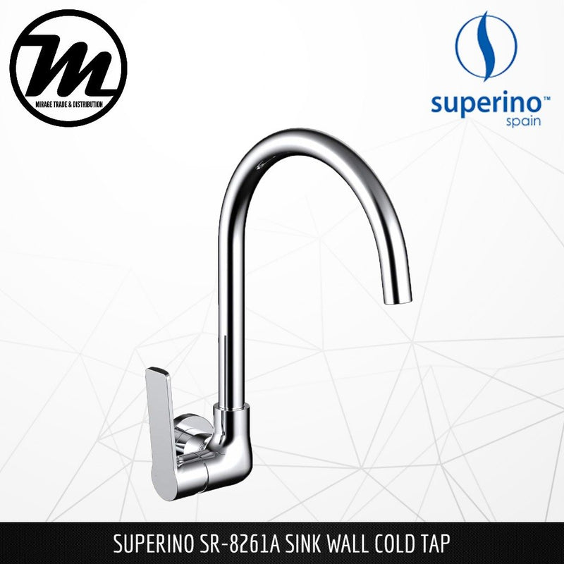 SUPERINO Wall Kitchen Sink Tap SR8261A - Mirage Trade & Distribution