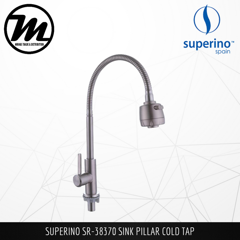 SUPERINO Pillar Sink Tap SR38370 - Mirage Trade & Distribution