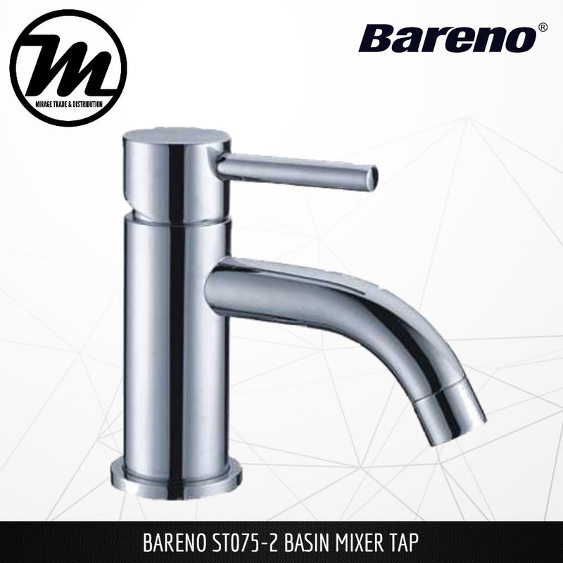 BARENO PLUS Pillar Basin Mixer ST075-2 - Mirage Trade & Distribution