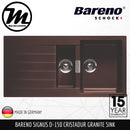 SCHOCK Granite Sink Cristadur Signus D-150 - Mirage Trade & Distribution