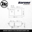 SCHOCK Granite Sink Cristadur Signus N-175 - Mirage Trade & Distribution