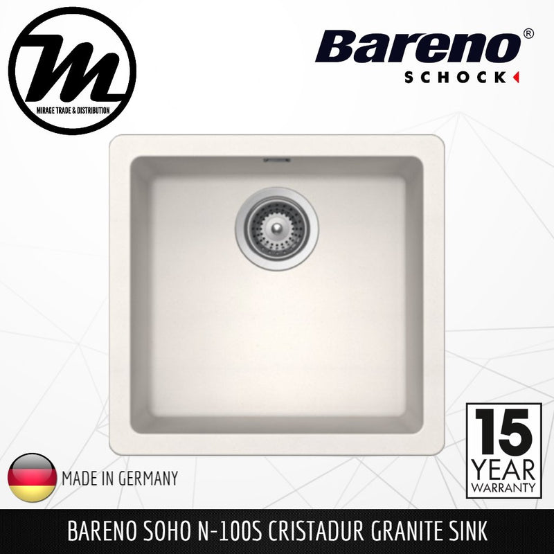SCHOCK Granite Sink Cristadur Soho N-100S - Mirage Trade & Distribution