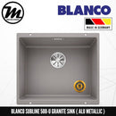 BLANCO Subline 500-U Silgranit™ PuraDur™ Granite Sink With InFino™ Waste - Mirage Trade & Distribution