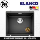 BLANCO Subline 500-U Silgranit™ PuraDur™ Granite Sink With InFino™ Waste - Mirage Trade & Distribution