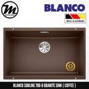 BLANCO Subline 700-U Silgranit™ PuraDur™ Granite Sink With InFino™ Waste - Mirage Trade & Distribution