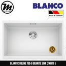 BLANCO Subline 700-U Silgranit™ PuraDur™ Granite Sink With InFino™ Waste - Mirage Trade & Distribution