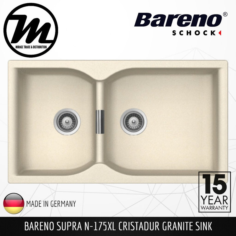 SCHOCK Granite Sink Cristadur Supra N-175XL - Mirage Trade & Distribution