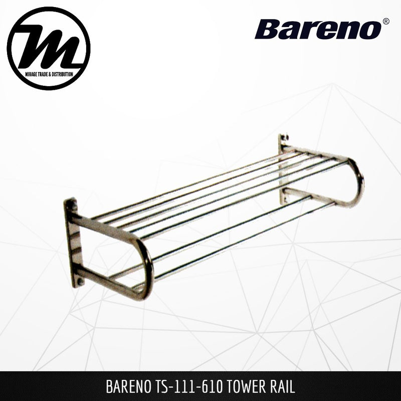 BARENO PLUS Towel Bar TS-111-610 - Mirage Trade & Distribution