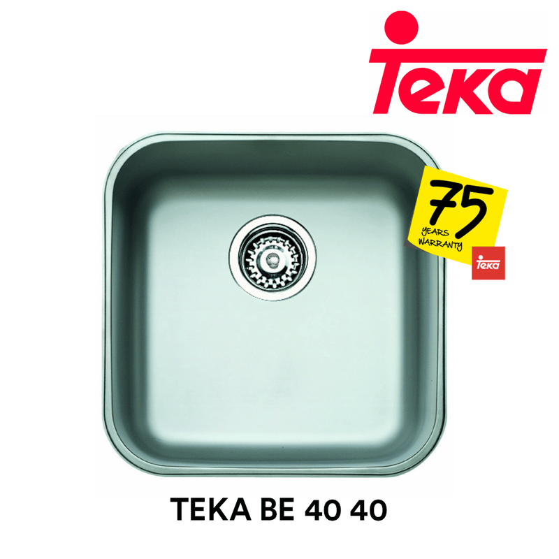 TEKA Stainless Steel Sink BE 40 40 - Mirage Trade & Distribution