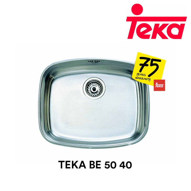 TEKA Stainless Steel Sink BE 50 40 - Mirage Trade & Distribution