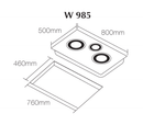 ROBAM Kitchen Hob W985 - Mirage Trade & Distribution