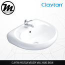 CLAYTAN Melissa Wall Hung Basin WB1054 - Mirage Trade & Distribution