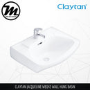CLAYTAN Jacqueline Wall Hung Basin WB142 - Mirage Trade & Distribution