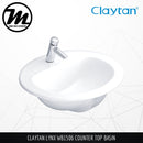 CLAYTAN Lynx Counter Top Basin WB1506 - Mirage Trade & Distribution