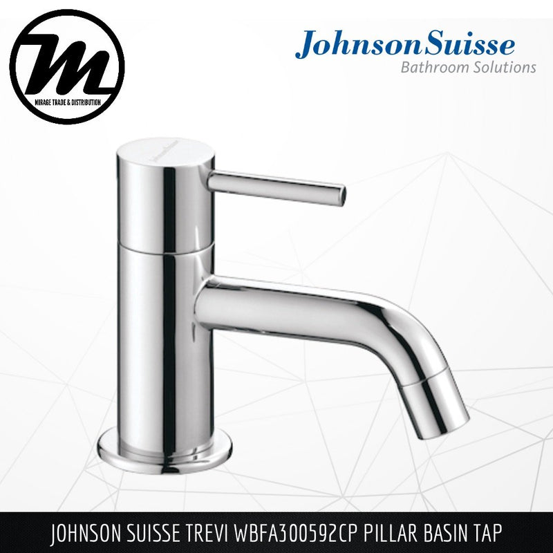 JOHNSON SUISSE Trevi Pillar Basin Tap WBFA300592CP - Mirage Trade & Distribution